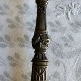 Horn and metal salad servers from the 1920s