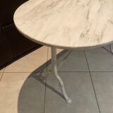 Marble bistro table