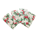 4 new Zina Vasi square cotton napkins