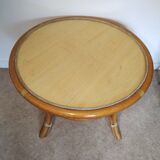 Rattan coffee table
