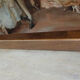 Large farmhouse or monastery table in solid oak.