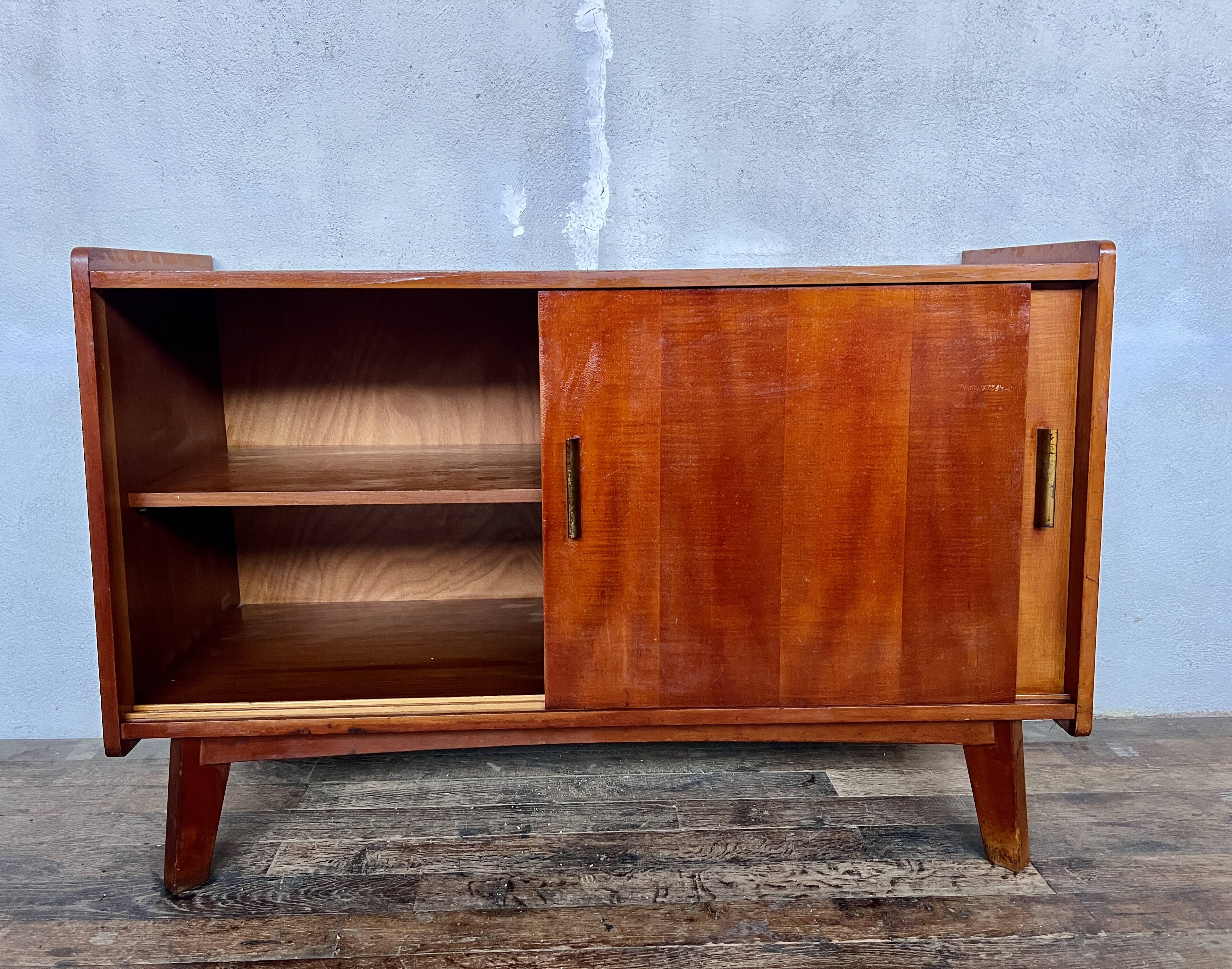 Vintage Scandinavian-style sideboard