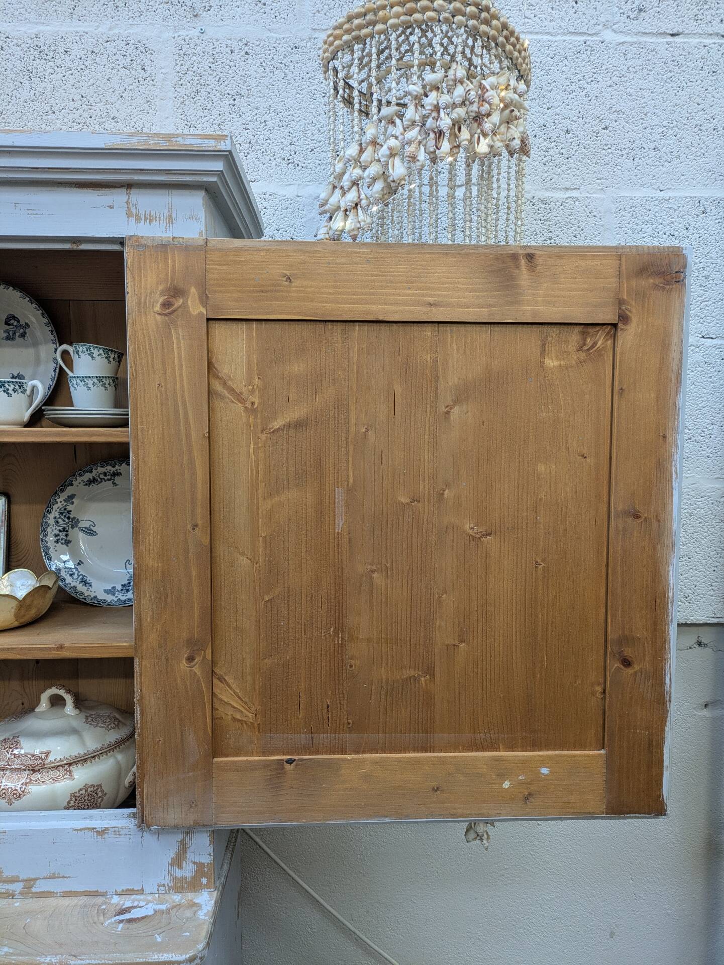 Buffet with two patinated bodies