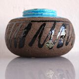 Mid-century modern studio art ceramic vase by Inger Persson for Rörstrand, Sweden, 1970s