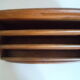 Letter mail holder in carving wood