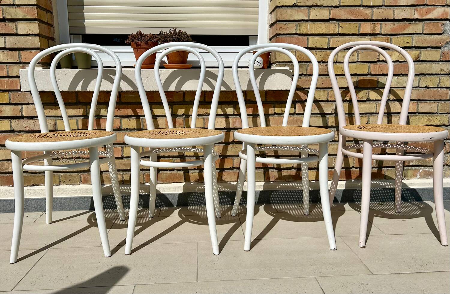 Set of 4 bistro chairs