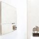 Michel Martens, Minimalist Glass Art Mirror 'Line'