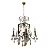 Florentine Murano Glass Drop Chandelier