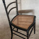 Pair of chairs canned