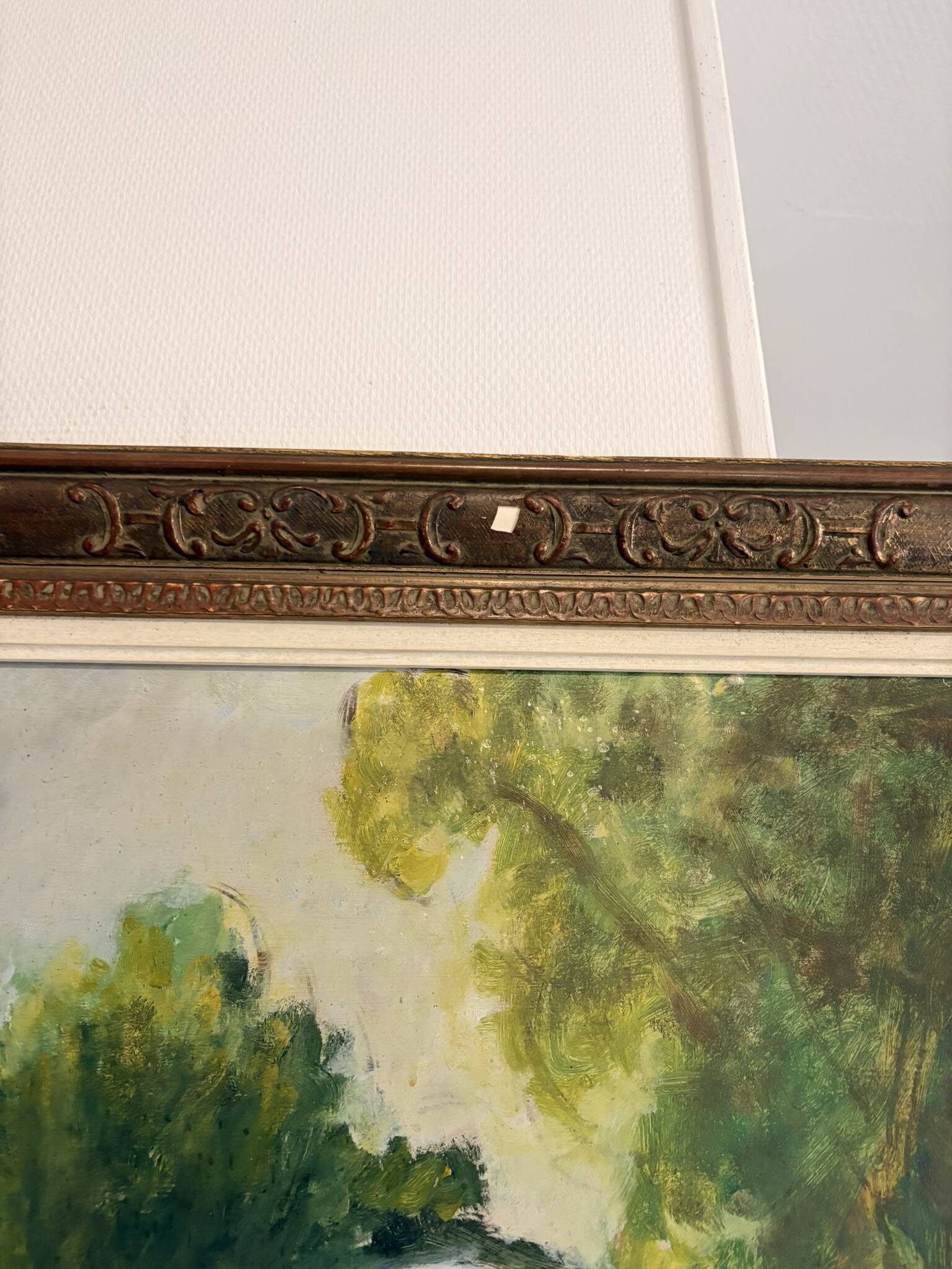 Oil Painting Panel Factory Garden Temple Love Rotunda Impressionism