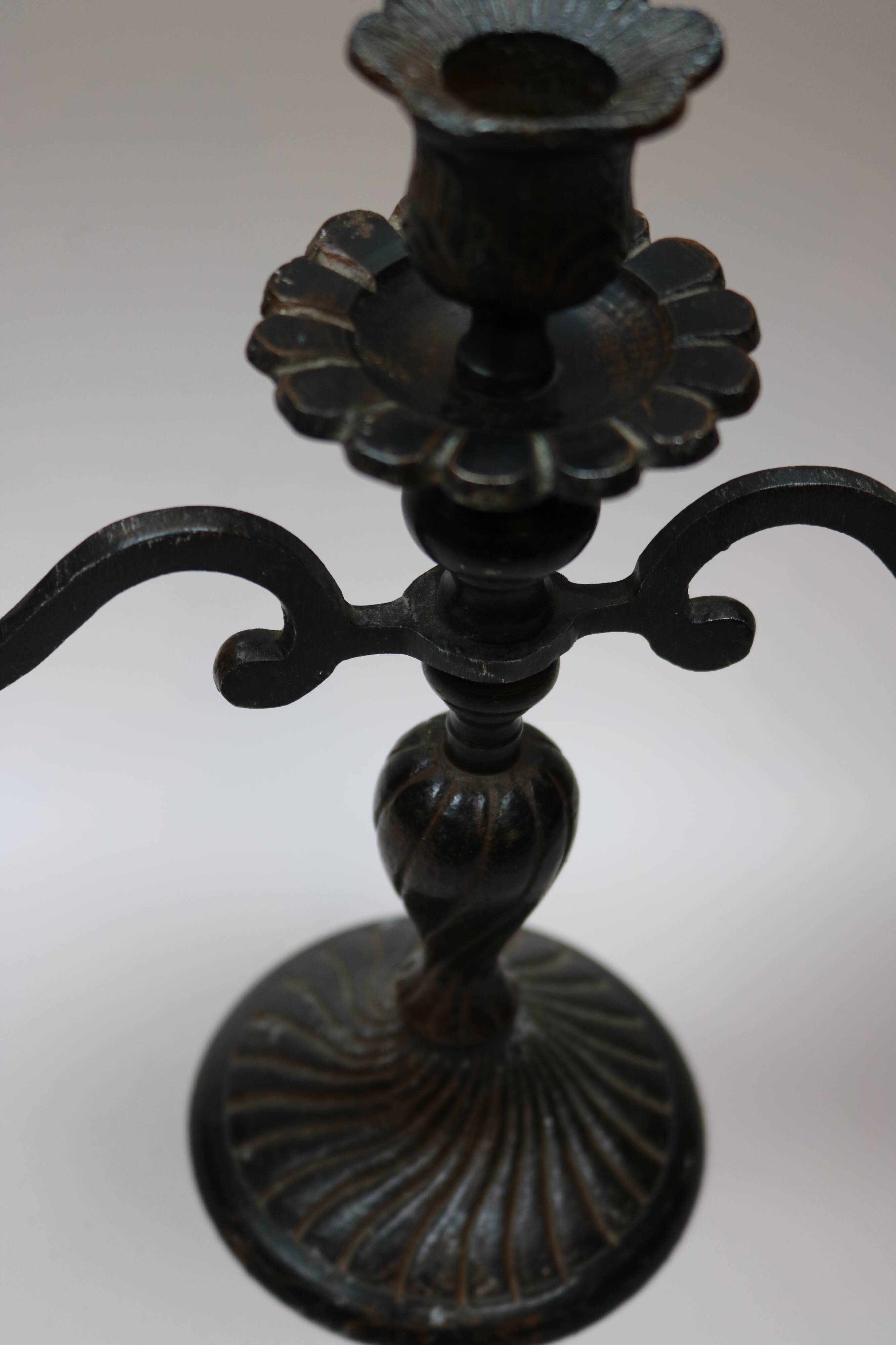 Vintage 3-branched candle holder