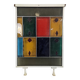Panneau en dalles de verre colorées Saint Gobain