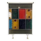 Panneau en dalles de verre colorées Saint Gobain