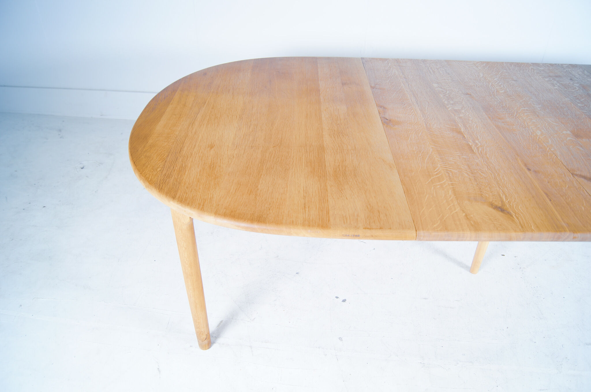 KP Møbler - Kurt Østervig - massive oak extendable dining table