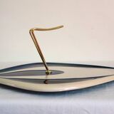 Verceram iridescent ceramic cheese board from the 60s