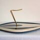 Verceram iridescent ceramic cheese board from the 60s