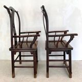 Pair of Chinese armchairs