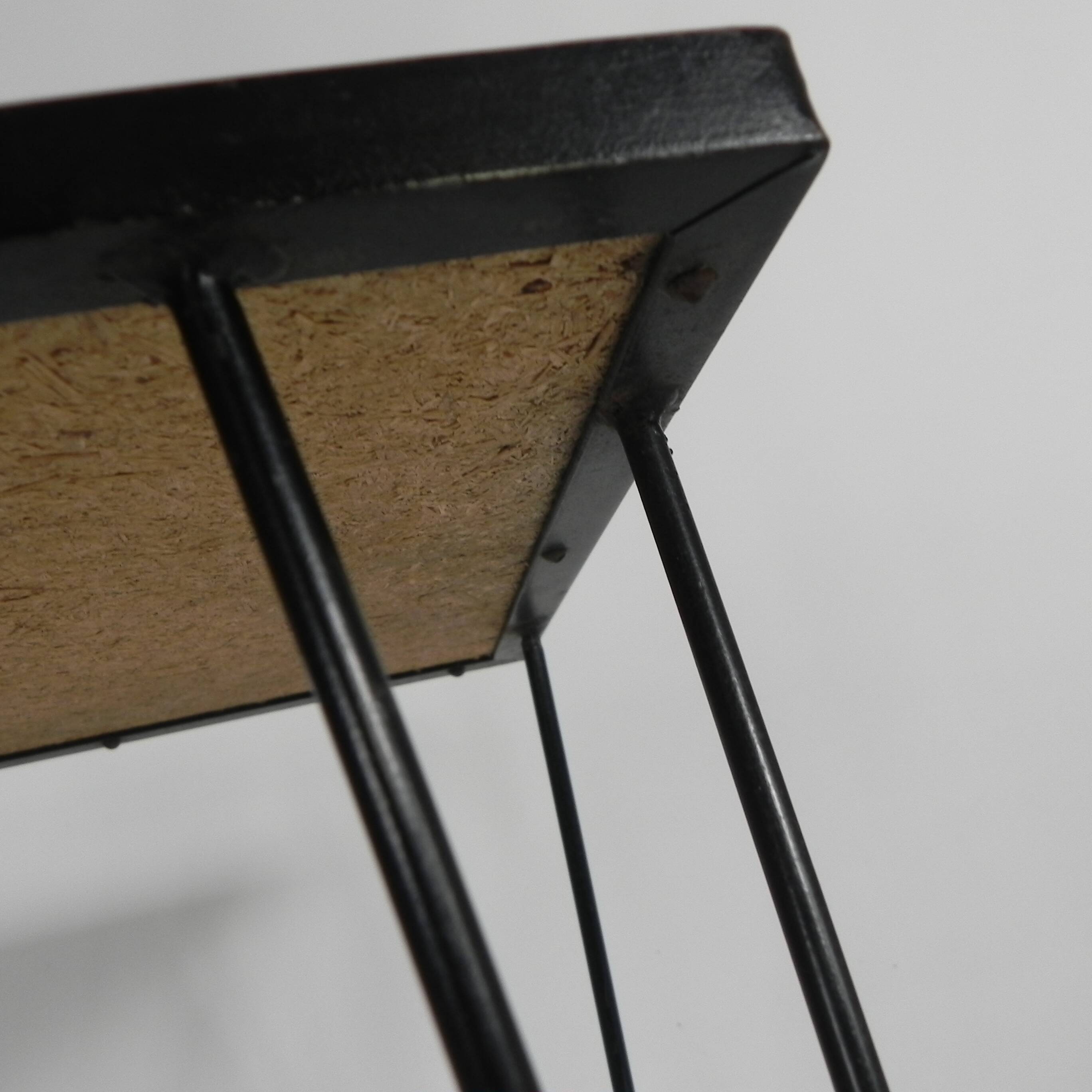 Side table with tiles, side table with 225 mini tiles, 1950s.