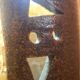 large lamp Accolay 87x44 in ceramic and resin inclusion Vintage/60 to 70