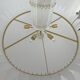 Italian Murano Glass Feather Chandelier with Brass Details