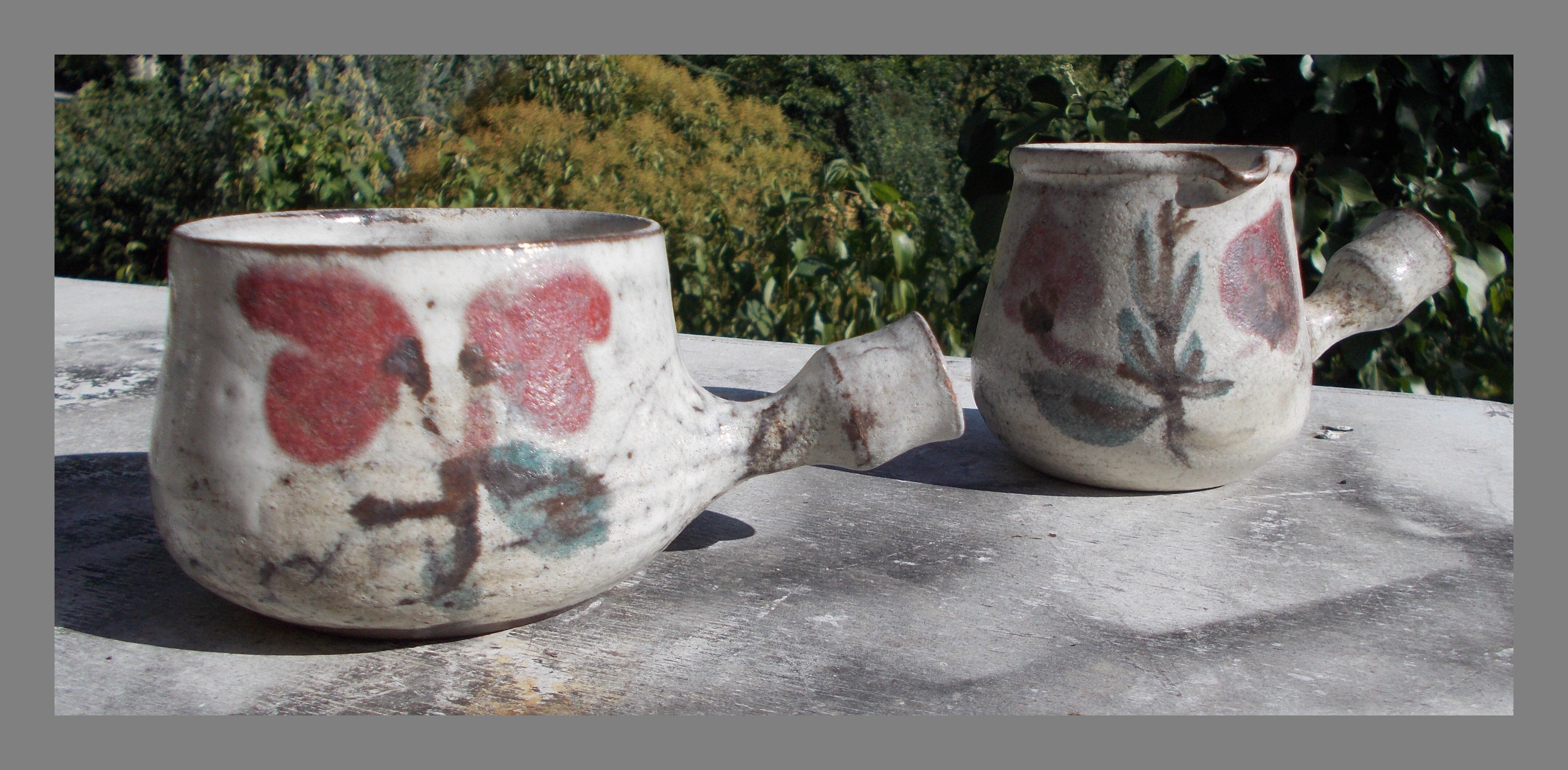Gustave Reynaud Vallauris Le Murier 2 ceramics