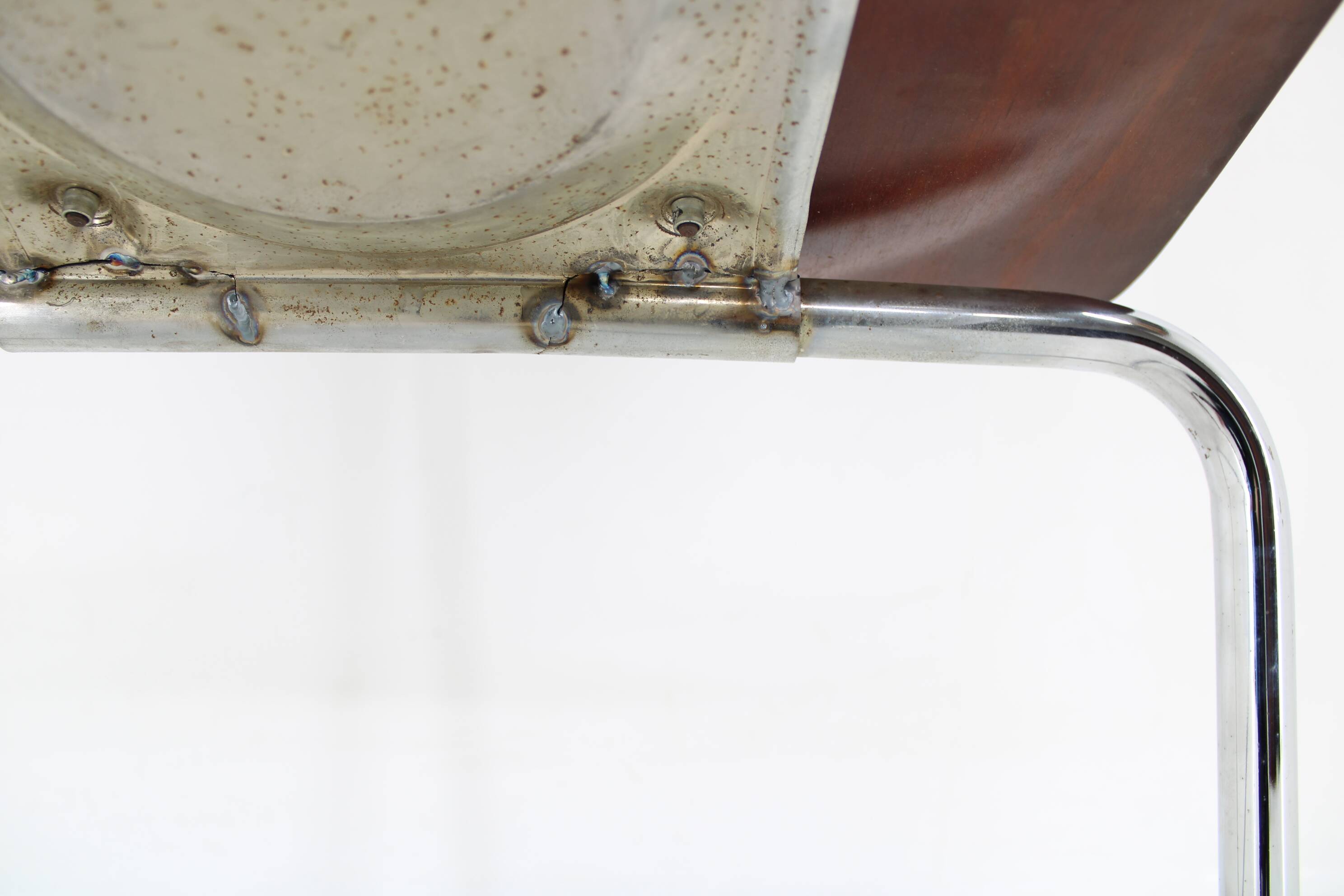 1970s Elmar Flototto Dining or Side Chair, Germany -40 Pieces Available