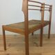 Wooden mulched modernist bench in 1950s
