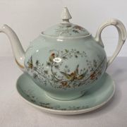2208380 Small teapot Chinese porcelain and its cut early twentieth century