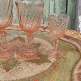 Champagne flutes rosaline d'arcoroc luminarc roses