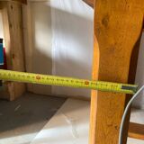 Solid oak farmhouse table