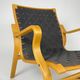2“Albert” Louge Chairs & 1 Ottoman by Finn Østergaard for Skippers Møbler,