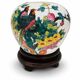 Cache-pot en porcelaine chinoise « famille rose »