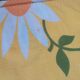 Set yellow tablecloth marguerite pattern and 8 vintage napkins