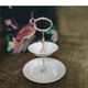 Old cake stand / 2-tier cake server - myott olde che