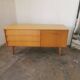 Small vintage blond wood sideboard