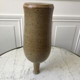 Ceramic bottle / stoneware / pottery vintage 70s signed