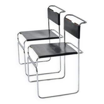 Paire de chaises Libellula, Giovanni Carini, 1970s