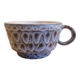 Large ceramic mug signed Jean Austruy