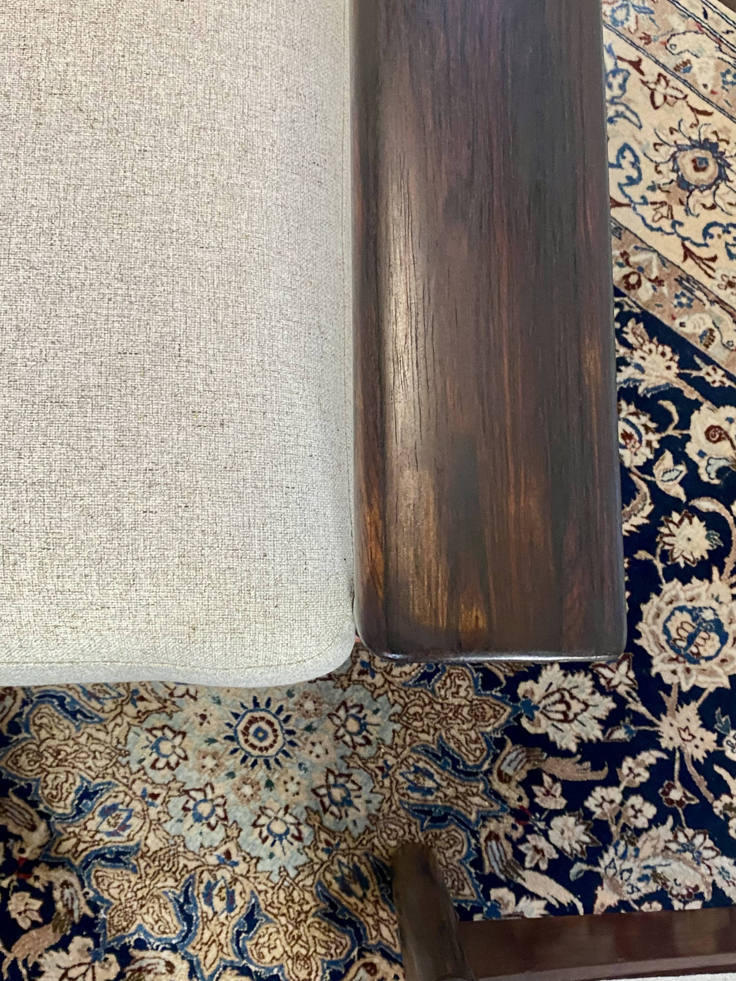 Fauteuil & Ottoman Hans Olsen – Vatne Møbler Danemark, 1960 Palissandre