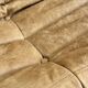 Brown leather armchair Togo