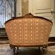 Small Sofa / Marquise From the Napoleon III Period in Waxed Wood in Louis XVI Style