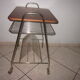 rolling table vinyl doors