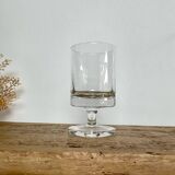 6 vintage wine glasses