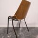 Pair of Lupina Stackable Chairs by Niko Kralj, 1970s Vintage Yugoslavi
