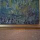 Tableau, paysage sombre de bord de mer, huile sur carton attribuée à Pierre Peltier, 1943