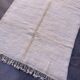 Moroccan rug Beni M'Rirt white - 177 x 264 cm