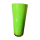 Green opaline vase