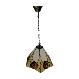 Tiffany style suspension