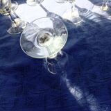 12 engraved stemware