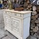 Parisian sideboard / Renovated old wooden storage unit
